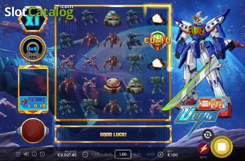 Win screen 2. Robo Ultra slot