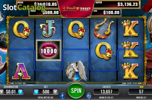 Schermo4. Gods and Heroes slot