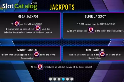 Jackpot feature screen 2. Lady Dragon slot