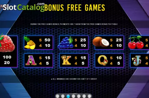 Game Rules screen 2. Link King Casino Mix slot