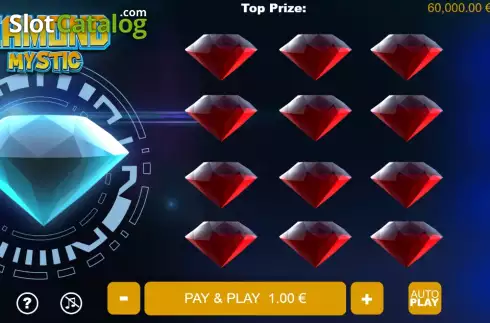 Game screen. Diamond Mystic slot
