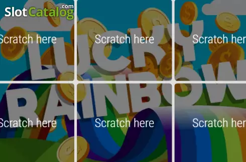 Game screen. Lucky Rainbow slot