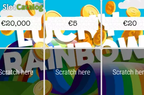 Game screen 2. Lucky Rainbow slot