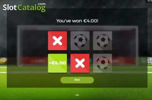 Win screen 2. World Cup (Zeal Instant Games) slot