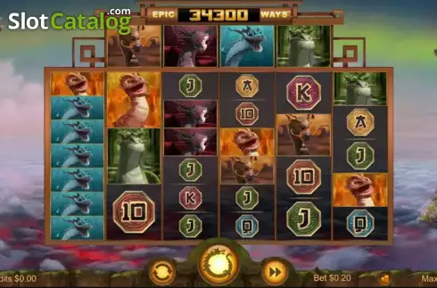 Captura de tela2. Majestic Dragons EpicWays slot