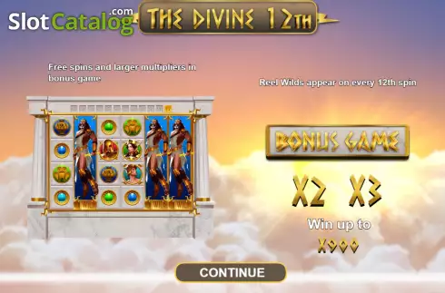 Captura de tela2. The Divine 12th slot