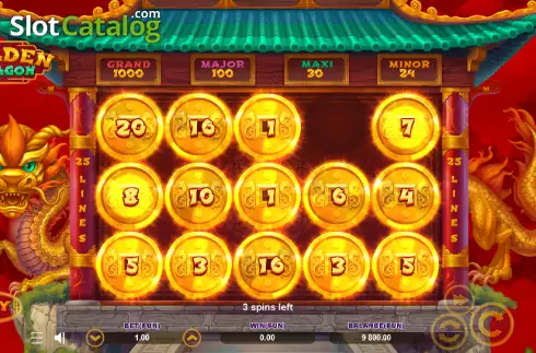 Captura de tela6. Golden Dragon (Zillion Games) slot