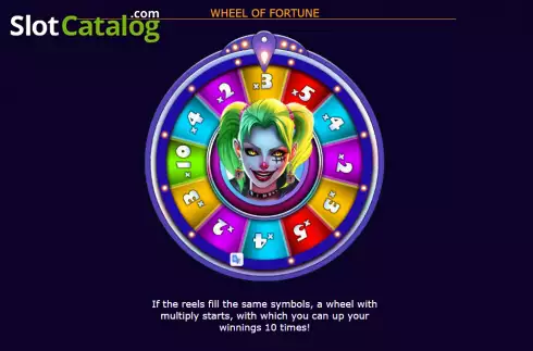 Wheel of forrtune screen. Storm Joker slot