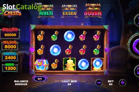 3 Magic Chests slot. 3 Magic Chests slot