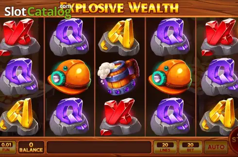 Ecran2. Explosive Wealth slot