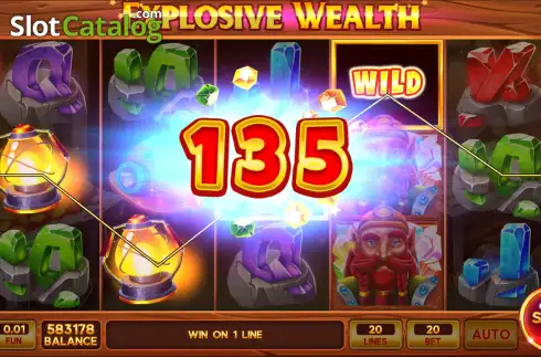 Ecran3. Explosive Wealth slot