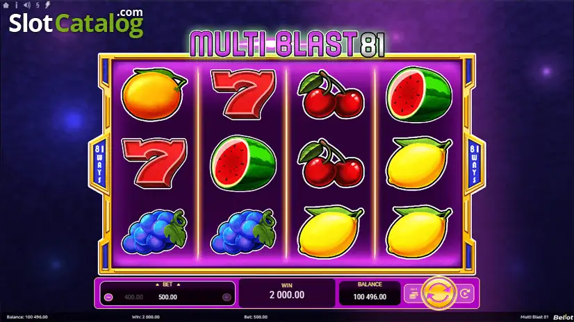 Multi Blast 81 Slot