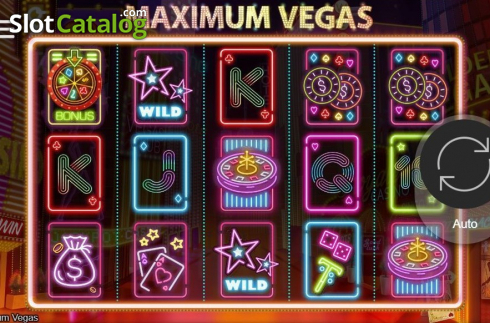 Schermo2. Maximum Vegas slot