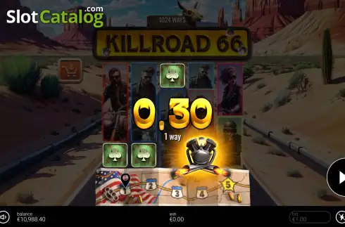 Скрін5. Killroad 66 слот