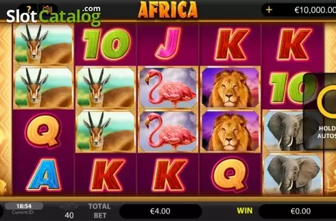 画面2. Africa (bwin.party) カジノスロット