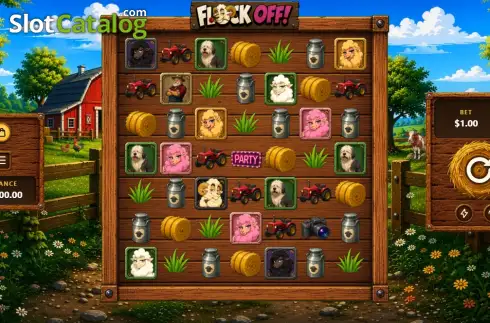 Bildschirm2. Flock OFF! slot