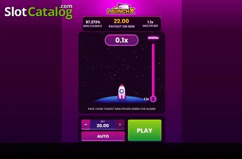 Skärmdump2. LaunchX slot