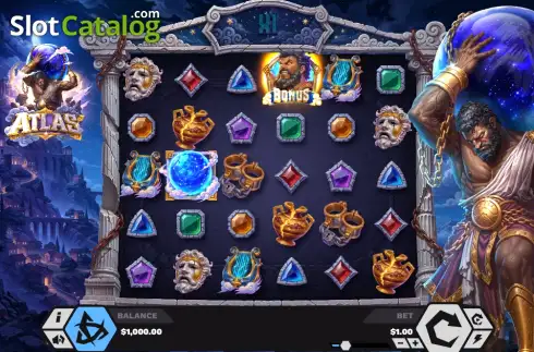Schermo2. Atlas (Daedalus) slot
