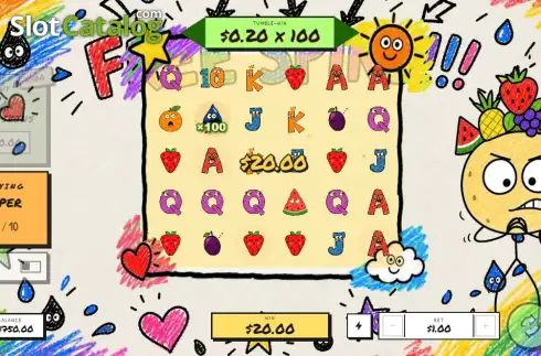 Skärmdump3. Doodle Rush slot