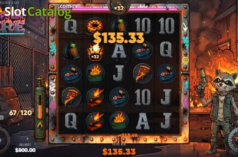 Dumpster Fire demo. Dumpster Fire slot