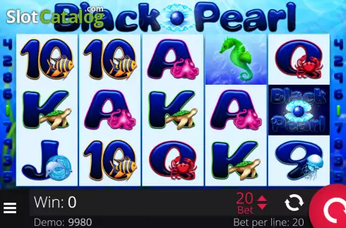 画面2. Black Pearl (e-gaming) カジノスロット