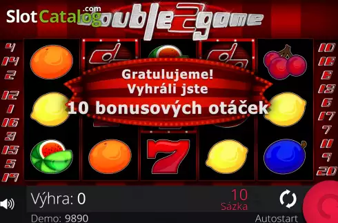 画面5. Double Game 2 カジノスロット