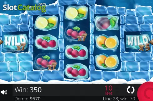 Bildschirm3. Frozzy Fruits slot
