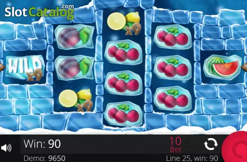 Win Screen 3. Frozzy Fruits slot