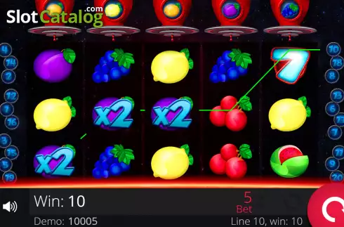 Win screen 2. Fruit Blaster slot