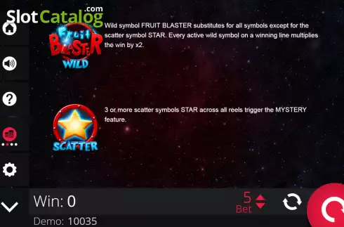 Captura de tela6. Fruit Blaster slot