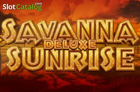 Savanna Sunrise Deluxe Logo