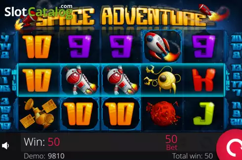 Skärmdump4. Space Adventure (e-gaming) slot