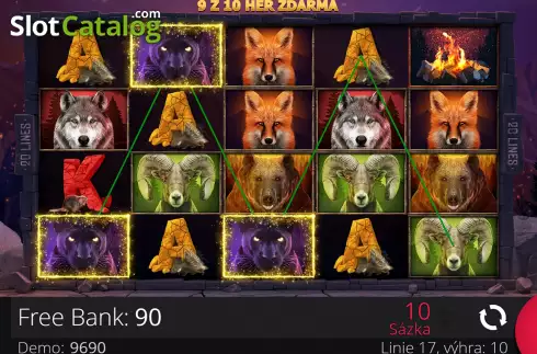 Free Spins Gameplay Screen 2. Mountain Legends 2 slot