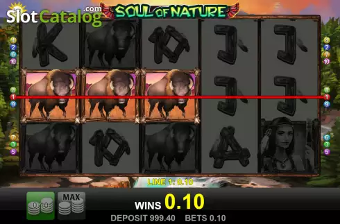 Win screen 2. Soul of Nature slot