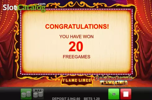 FreeSpins Win Screen 2. Celebrationale slot