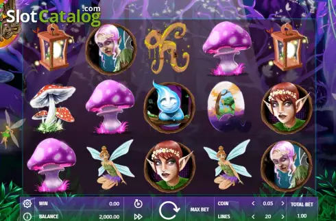 Game Screen. Fairy Tales slot