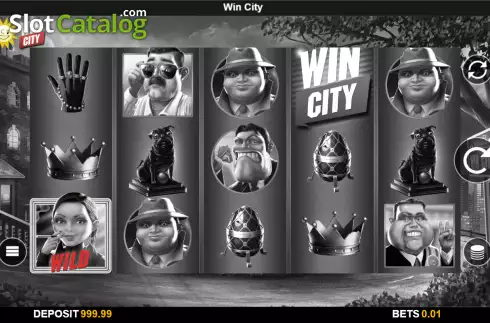 Reel screen. Win City slot