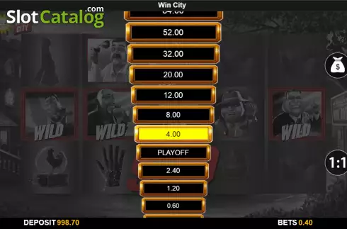Ladder Game screen. Win City slot