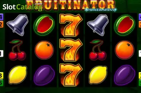 Game screen. Fruitinator Power Spins slot