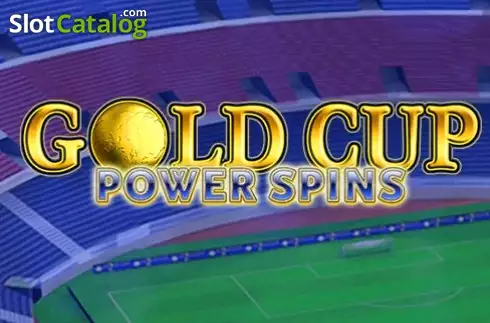 Gold Cup Power Spins Logo