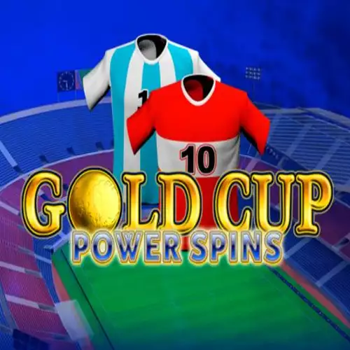 Gold Cup Power Spins Logo