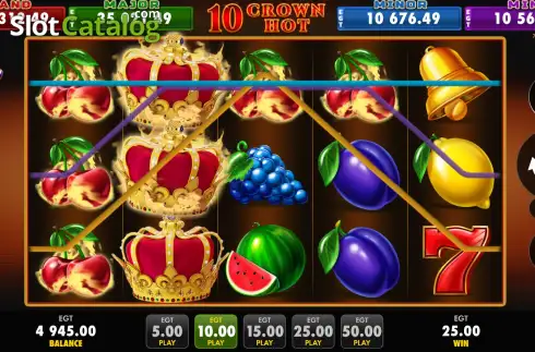 Скрін4. 10 Crown Hot слот