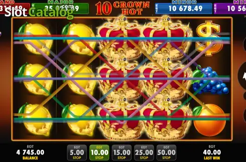 Скрін6. 10 Crown Hot слот