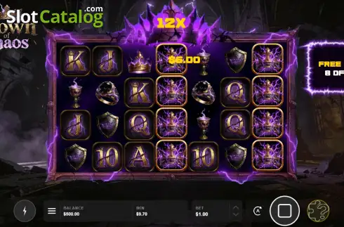Crown of Chaos demo. Crown of Chaos slot