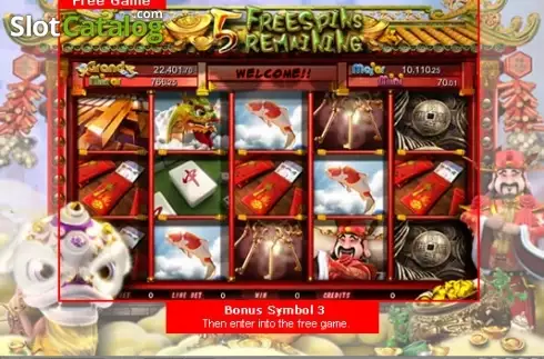 Free Spins. Chinese Mammon slot