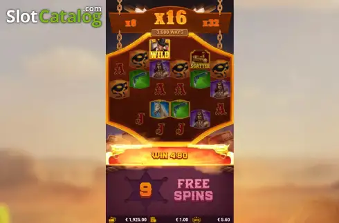 Bildschirm3. Ranger Showdown slot