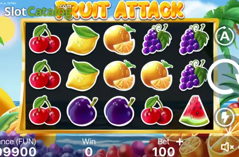 Schermo2. Fruit Attack slot