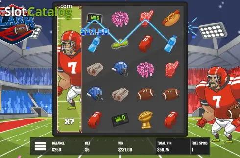 Ecran3. Touchdown Clash slot