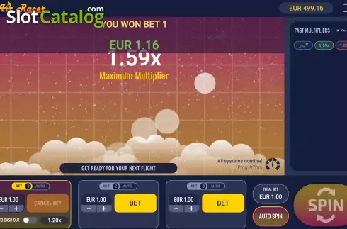 Game Screen 4. Air Racer slot