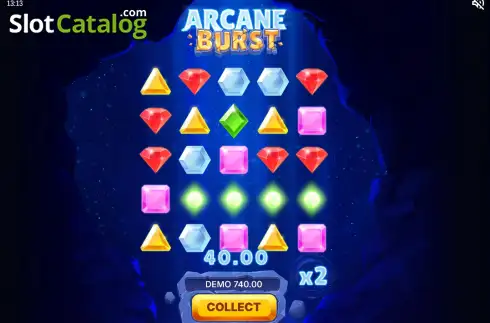 Bildschirm2. Arcane Burst slot